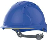 JSP Industrieschutzhelm EVO&reg;3 EN 397 OneTouch-Gleitverschluss Farbe blau
