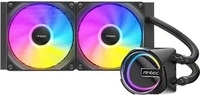 ANTEC 0-761345-40065-7, Antec WAK SKELETON 240 ARGB Liquid Cooler All-in-One BK