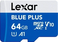 LEXAR LMSBLPL064G-BNANG, Lexar 64GB Uhs-I/W/A Micro SDXC Memory Card