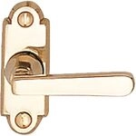 MARCHESI Fenstergriff ALT-WIEN Vierkant 7 x 35, L&auml;nge 60 mm, Messing poliert