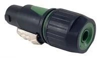 Equip Kabelverbinder 4-Polig SpeakOn schwarz/gruen