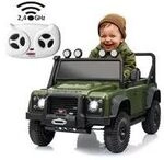 JAMARA Ride-on Land Rover Defender 110 SVX gr&uuml;n 2.4GHz Li-Po
