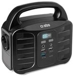 SBS Tragbare 150-Watt-Ladestation &ndash; mit USB-A - USB-C - AC-Buchse - DC-Buchse...