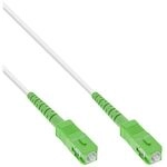 InLine LWL Simplex Kabel - FTTH - SC/APC 8&deg; zu SC/APC 8&deg; - 9/125&micro;m - OS2 -...