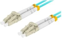 Lanberg Fiber Patchk. MM LC/UPC-LC/UPC DUPLEX OM3 50/125 - Multimode-Faser - 3 m