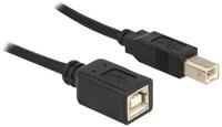 Delock USB-Verl&auml;ngerungskabel - USB Typ B (W)