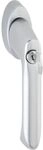 HOPPE Fenstergriff BREST - sperrbar, VK 7 x 32 - 42 mm, Alu silber