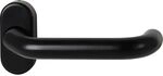 FSB Rahment&uuml;rdr&uuml;cker 97 0625 Hochhaltefeder ovale Rosette Aluminium tiefschwarz