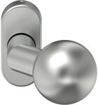 Eco Knopfdr&uuml;ckerlochteil K 160 - auf Rosette, VK: 8 mm, Edst. rostfrei