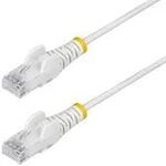 StarTech.com White Slim Cat6 Ethernet Cable - Kabel - Netzwerk