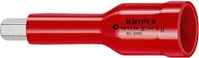 KNIPEX 98 49 06, KNIPEX Steckschl&uuml;sseleinsatz f&uuml;r Innensechskantschrauben mit