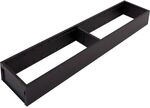 BLUM AMBIA-LINE Schubkastenrahmen schmal, NL550mm, Stahl Carbonschwarz matt