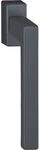 HOPPE Parallel-Schiebe-/Kipp-Griff TOULON Secustik, Aluminium schwarz matt