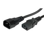 Bachmann Kabel Kaltger&auml;te C13-C14 schwarz 2.5m - Kabel - Strom/Netzteil