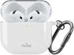 PURO 03 NUDE H&uuml;lle f&uuml;r AirPods 4, transparent