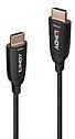 Lindy HDMI-Kabel - HDMI m&auml;nnlich zu HDMI m&auml;nnlich - 50 m - Glasfaser - Schwarz -