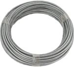 D&Ouml;RNER + HELMER Ruck-Zuck Stahlseil PVC-umm. 4/5mm, Ring 20m