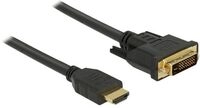Delock Adapterkabel - HDMI m&auml;nnlich zu DVI-D m&auml;nnlich