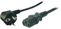 LogiLink Stromkabel - IEC 60320 C13 zu CEE 7/7 (M)