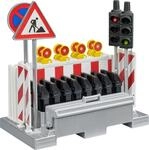 Bruder Spielwaren GmbH + Co. KG Zubeh&ouml;r: Verkehrssicherungsset mit Ampel