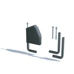 BACHMANN Haltewinkel DESK f&uuml;r Tischplattenst&auml;rke 50 bis 80mm