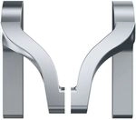 ECO Stangengriff EPN 900 IV UG, 40&deg; Drehwinkel, Alu silber beschichtet