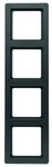 Berker Q.1 RAHMEN 4FACH SCHWARZ MATT / BERKER 10146085
