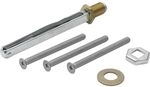 HOPPE Befestigungsset zu Wechselgarnituren, T&uuml;rst&auml;rke 97 - 102 mm