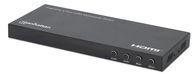 Manhattan 4K 30Hz 4-Port HDMI Multiviewer Switch - Switch - 4-Port