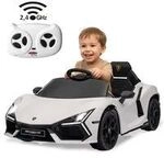 JAMARA Ride-on Lamborghini Revuelto wei&szlig; 2.4GHz Li-Power 12.