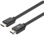 Manhattan 4K60 HDMI 2.0 Kabel 18 Gbit/s schwarz - Kabel - Digital/Display/Video
