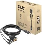 Club 3D Adapterkabel - HDMI, Mikro-USB Typ B (nur Strom)