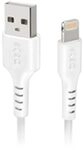 SBS TECABLEUSBIP5389W - 3 m - Lightning - USB A - M&auml;nnlich - M&auml;nnlich - Wei&szlig;