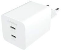 mophie Ess PwrAdapt Dual USBC PD 50W Wh