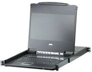 ATEN CL6708MW - KVM-Konsole mit KVM-Switch - 8 Anschl&uuml;sse - USB - Franz&ouml;sisch -