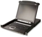 ATEN LCD KVM Switch 17 inch-Swiss german Keyboard - KVM-Umschalter - 8-Port