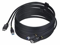 StarTech.com 10ft (3m) DisplayPort and USB 5Gbps KVM Cable - Tastatur- / Video-...