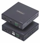 StarTech.com HDMI KVM Extender Over IP Network, 4K 60Hz, Driverless