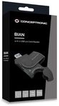 Conceptronic BIAN - Kartenleser (SD, SDHC, SDXC, microSD, microSDHC, microSDXC)
