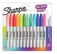 Sharpie Marker Permanentmarker Fine Glam Pop 12er Blister
