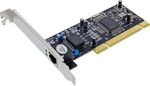 Longshine NEK PCI 1GBit RJ-45 Realtek retail - Netzwerkkarte - PCI