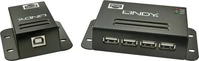 LINDY 42681, Lindy USB 2.0 4 Port CAT.5/6 Extender With Power Over CAT.5/6