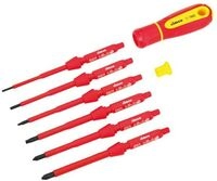 CIMCO VDE-Schraubendreher-Wechselklingen-Set, 8-teilig