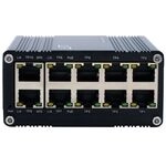 Exsys Switch Industrie Ethernet 8x10/100/1000Tx 2x48VDC-57VDC - Switch - 1 Gbps