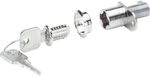 HETTICH PRESTIGE 2000 Zentralverschluss Z23, &oslash;18, Zinkdruckguss vernickelt
