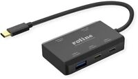ROLINE Hub - PD (100W) - 2 x USB-C 3.2 Gen 2 + 2 x USB 3.2 Gen 2