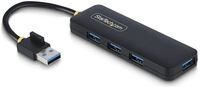 StarTech.com 4-Port USB-A Hub, 5Gbps, Bus Powered, Small Travel Mini Hub
