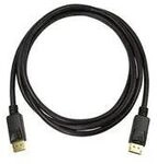 Techly DisplayPort 1.4 Anschlusskabel, St./St., 3m, schwarz
