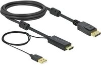 Delock Video- / Audiokabel - HDMI, USB (nur Strom)