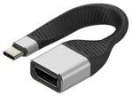 Techly Typ C auf Displayport/F flex Adapter - Adapter - Digital/Display/Video